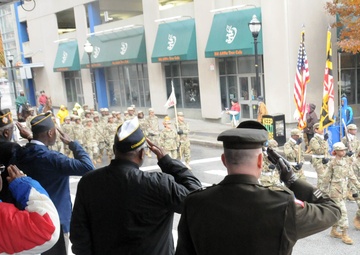 Army Reserve helps honor veterans in Baltimore