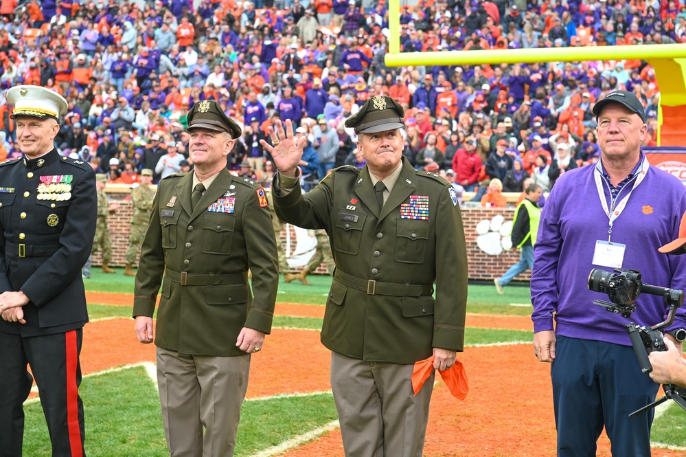 Clemson Military Appreciation Game