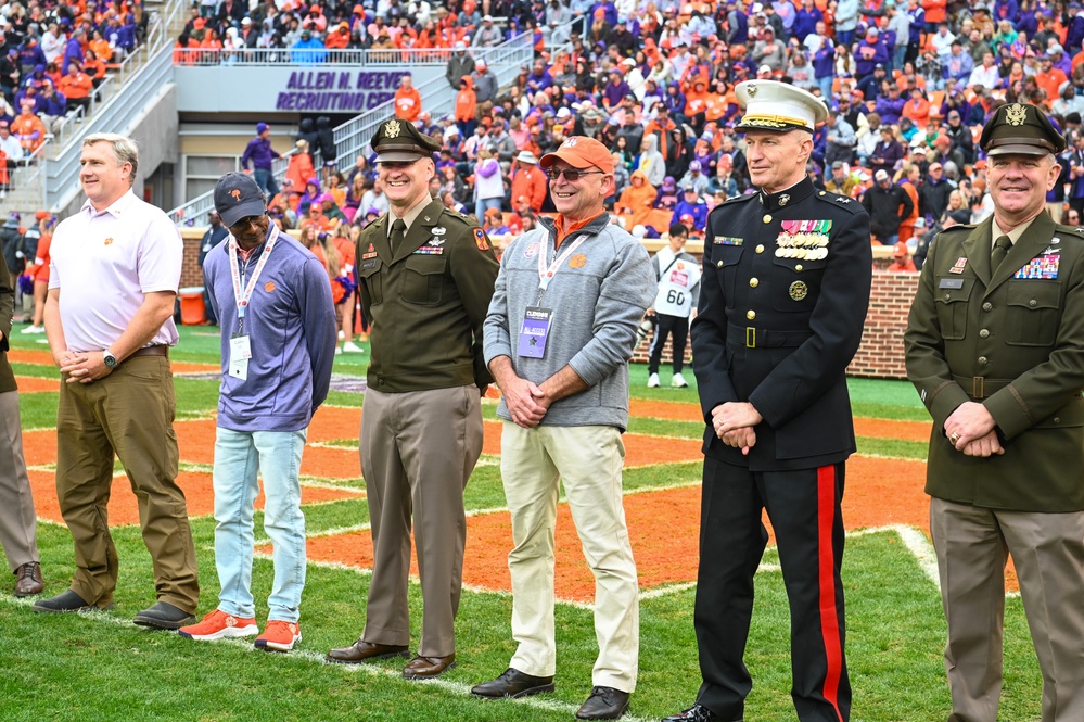 DVIDS - Images - Clemson Military Appreciation Game [Image 8 of 9]