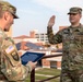 Staff Sgt. Brandon Rickert re-enlists