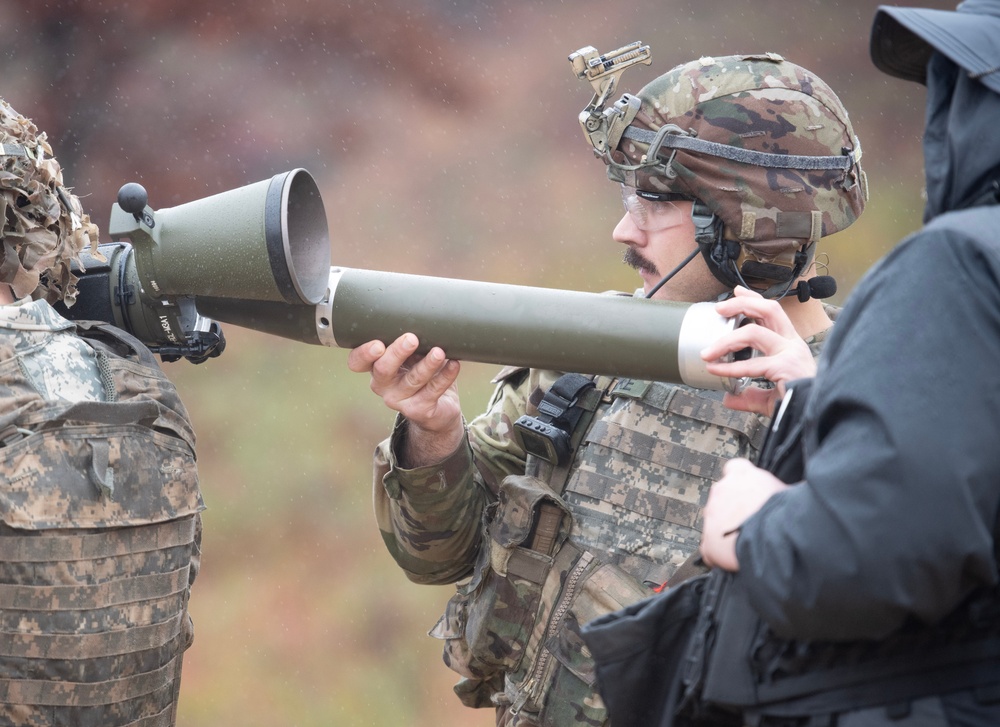 32nd Infantry Brigade Soldiers Fire MAAWS at Fort McCoy