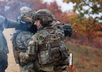 32nd Infantry Brigade Soldiers Fire MAAWS at Fort McCoy