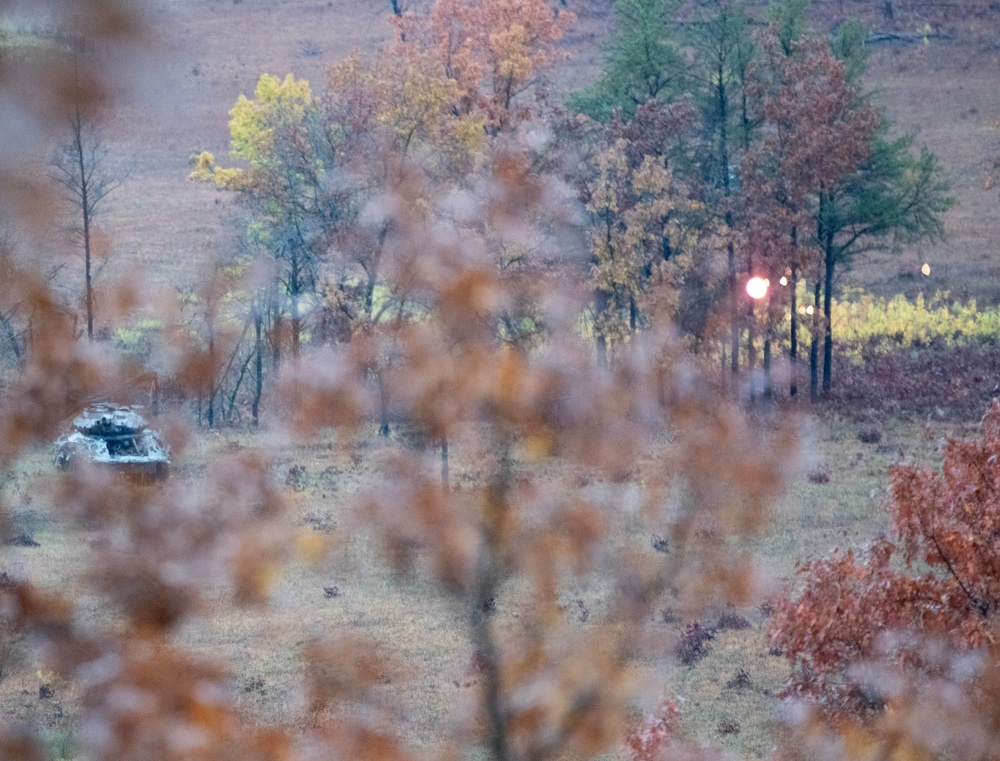 32nd Infantry Brigade Soldiers Fire MAAWS at Fort McCoy