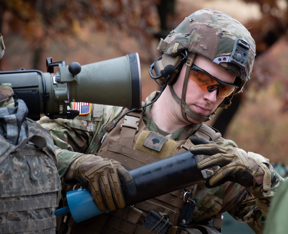 32nd Infantry Brigade Soldiers Fire MAAWS at Fort McCoy