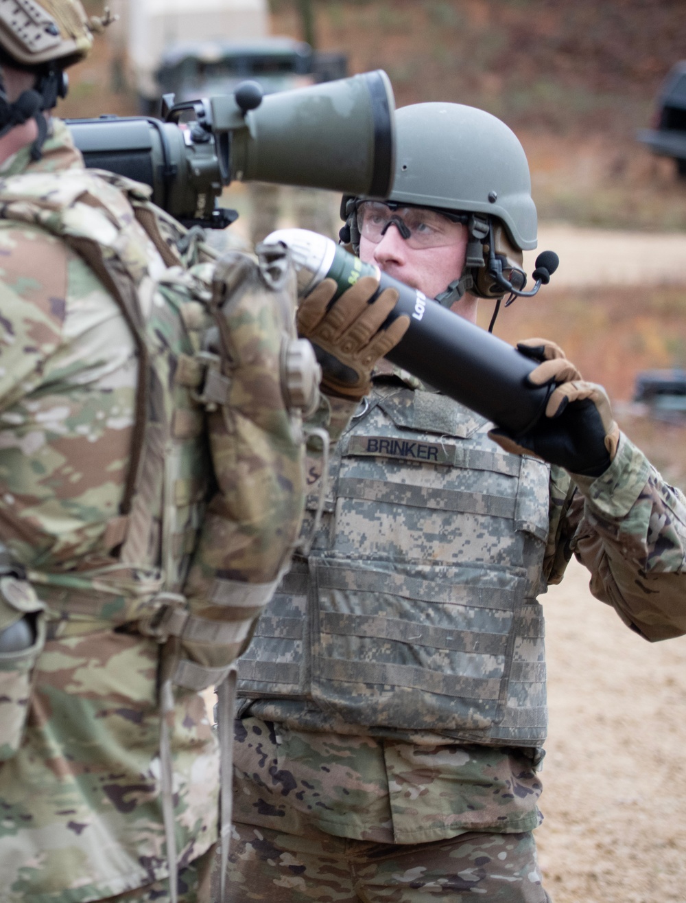 32nd Infantry Brigade Soldiers Fire MAAWS at Fort McCoy