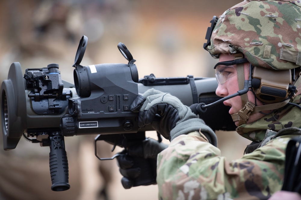 32nd Infantry Brigade Soldiers Fire MAAWS at Fort McCoy