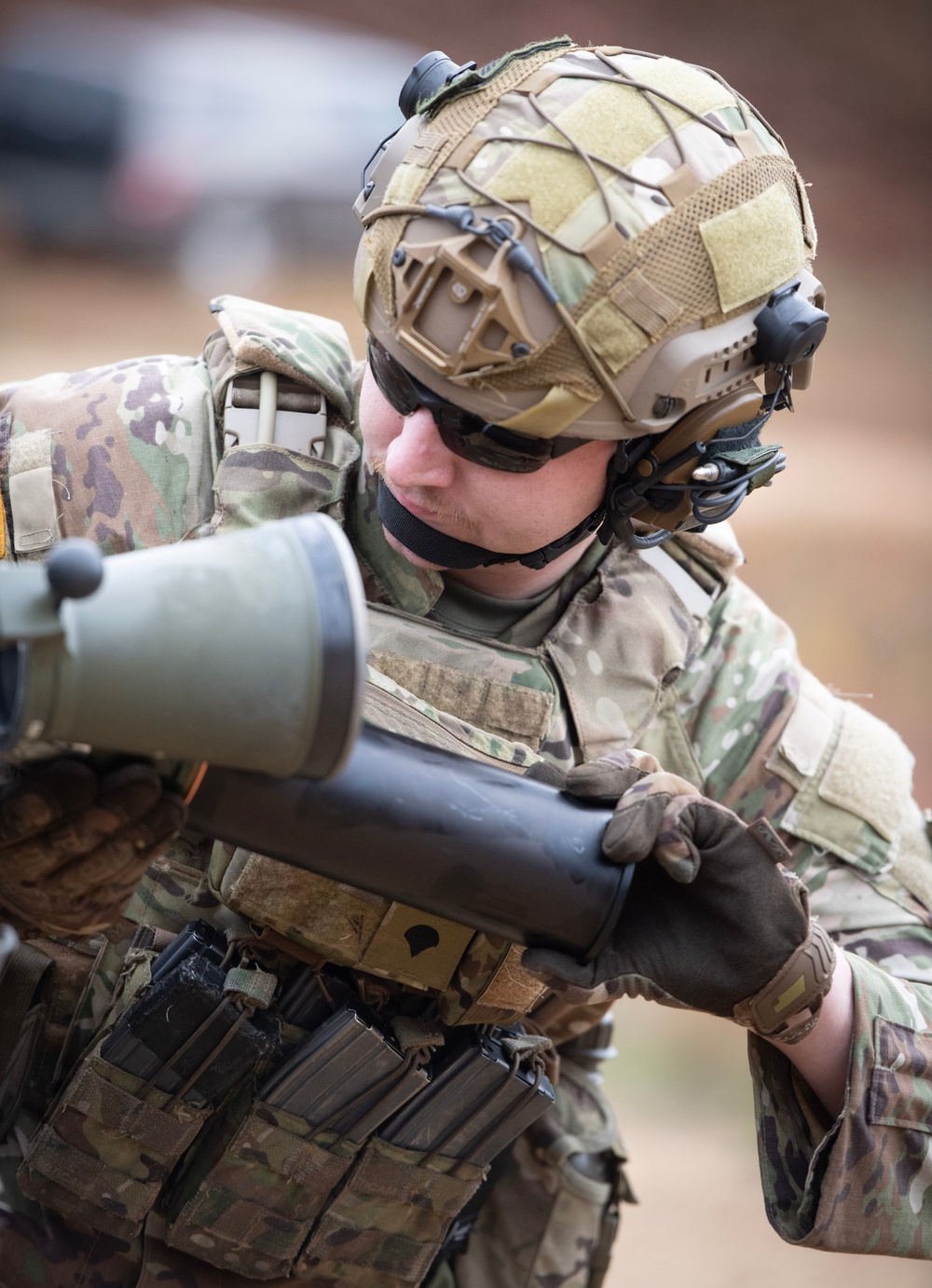 32nd Infantry Brigade Soldiers Fire MAAWS at Fort McCoy