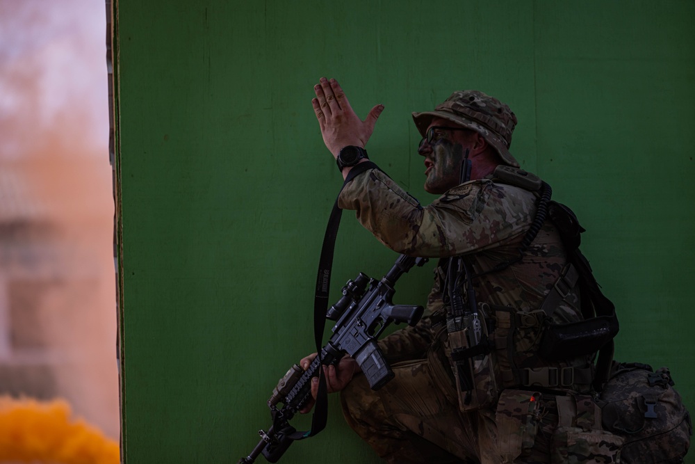 U.S., Brazilian soldiers conduct river and jungle movement to conduct mock-assault