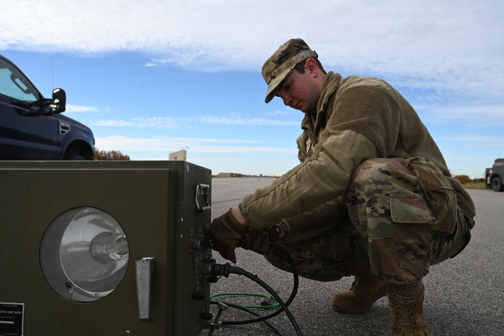 Emergency Airfield Lighting Systems Training at 119th Regional Training Site