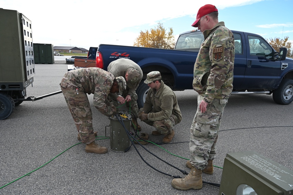 Emergency Airfield Lighting Systems Training at 119th Regional Training Site