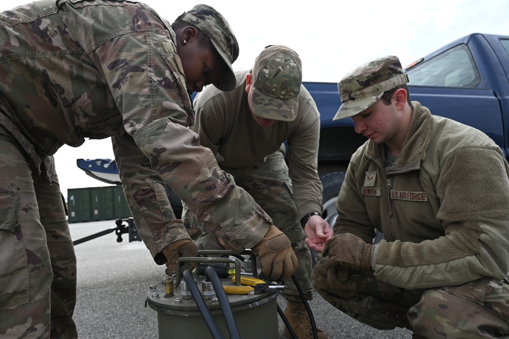 Emergency Airfield Lighting Systems Training at 119th Regional Training Site