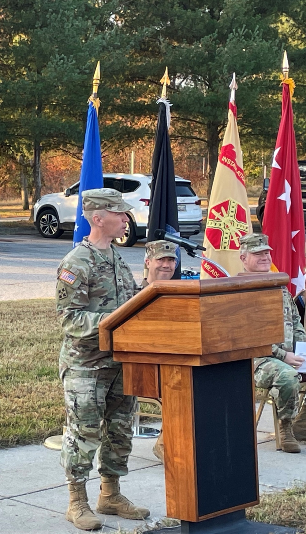 Fort George G. Meade, U.S. Cyber Command/NSA Break Ground on a World-class Barracks