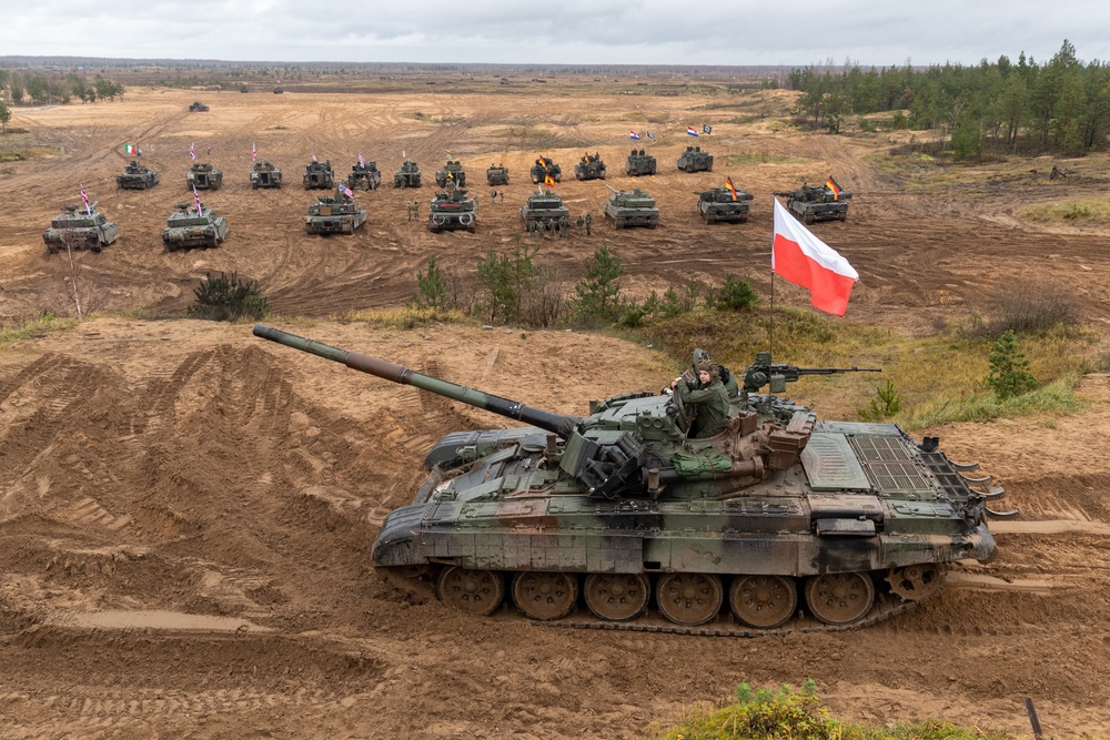 Task Force Marne troops train alongside NATO Allies during exercise Iron Spear