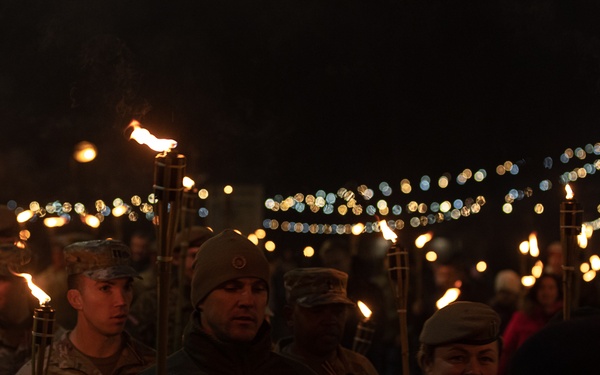 Lāčplēsis Day Commemorative Walk (akin to Veterans Day)