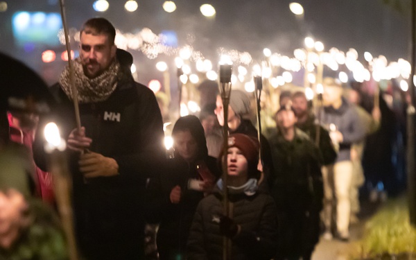 Lāčplēsis Day Commemorative Walk (akin to Veterans Day)