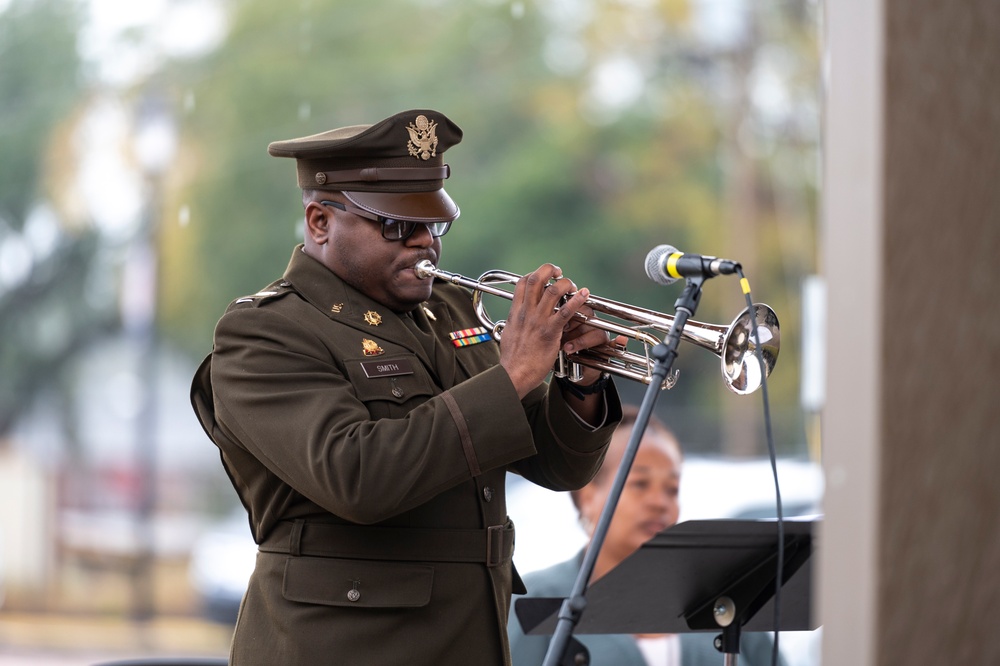 South Carolina Army National Guard participates in Bamberg Veterans Park Grand Opening ceremony