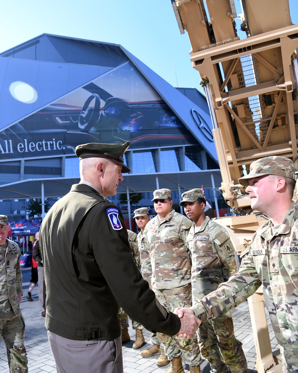 U.S. Army Chief of Staff visit to Call to Service event