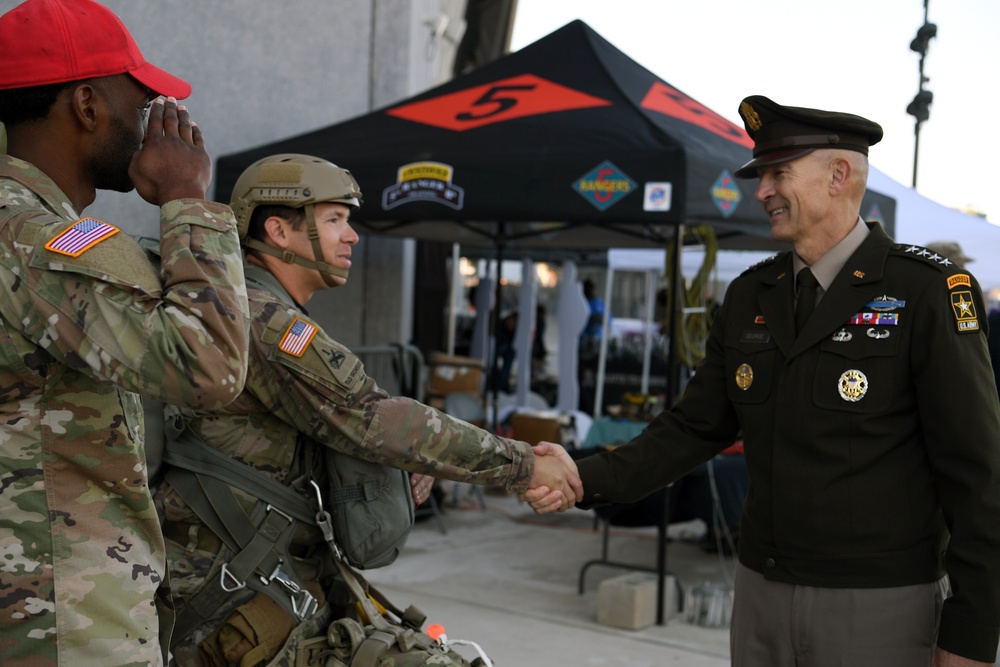 U.S. Army Chief of Staff visit to Call to Service event