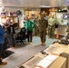 MARFORCOM CG tours USNS Montford Point (T-ESD-1) with Hon. Charles F. Bolden and Ship Sponsor Mrs. Alexis Bolden