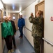 MARFORCOM CG tours USNS Montford Point (T-ESD-1) with Hon. Charles F. Bolden and Ship Sponsor Mrs. Alexis Bolden