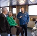 MARFORCOM CG tours USNS Montford Point (T-ESD-1) with Hon. Charles F. Bolden and Ship Sponsor Mrs. Alexis Bolden