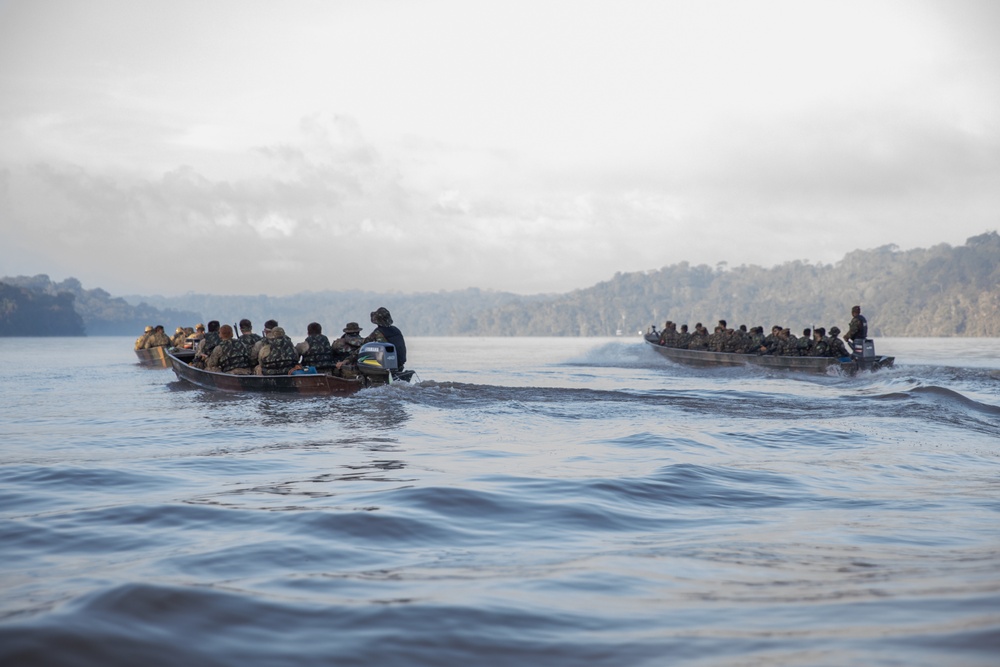 U.S. and Brazilian Soldiers Conduct Troop Movements and Mock Assault During SV24