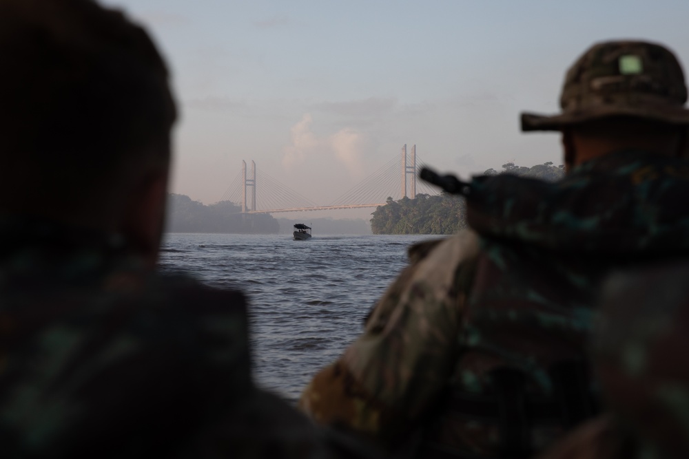 U.S. and Brazilian Soldiers Conduct Troop Movements and Mock Assault During SV24