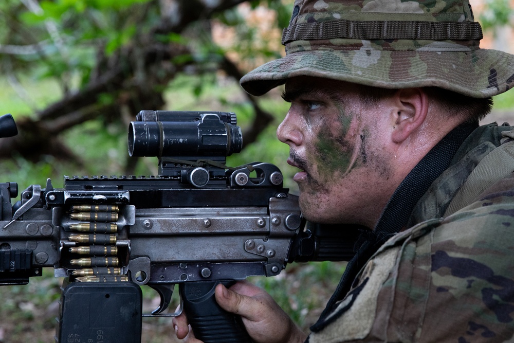 U.S. and Brazilian Soldiers Conduct Troop Movements and Mock Assault During SV24