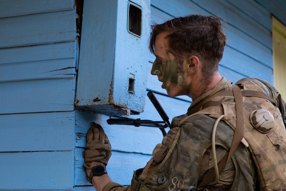 U.S. and Brazilian Soldiers Conduct Troop Movements and Mock Assault During SV24