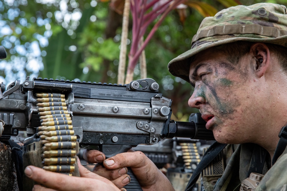 U.S. and Brazilian Soldiers Conduct Troop Movements and Mock Assault During SV24