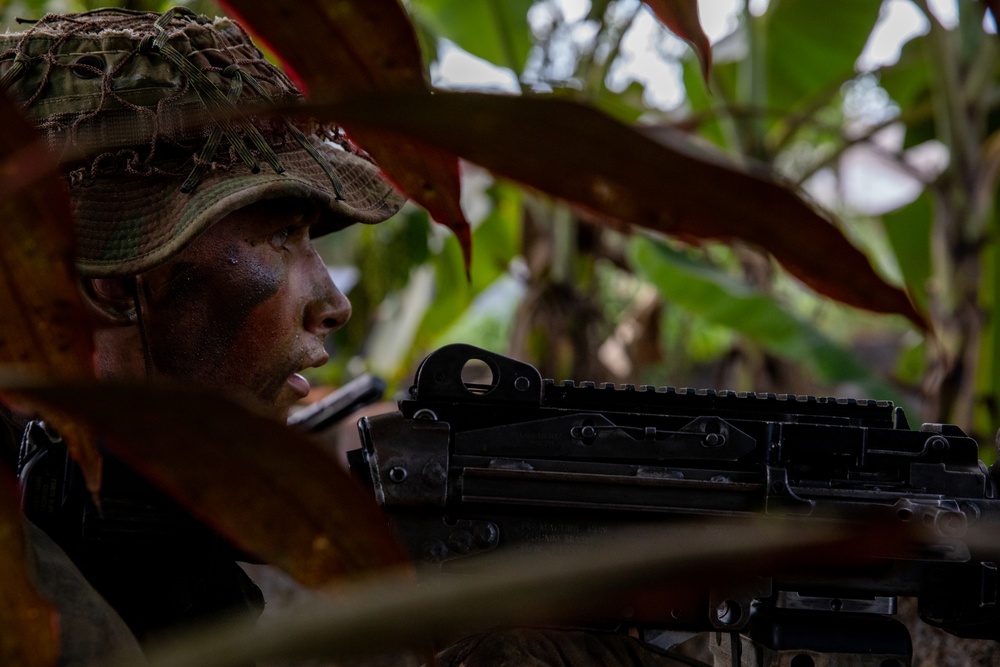 U.S. and Brazilian Soldiers Conduct Troop Movements and Mock Assault During SV24