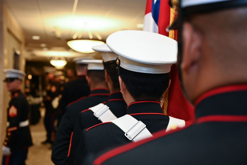 Goodfellow celebrates the 248th Marine Corps Birthday Ball