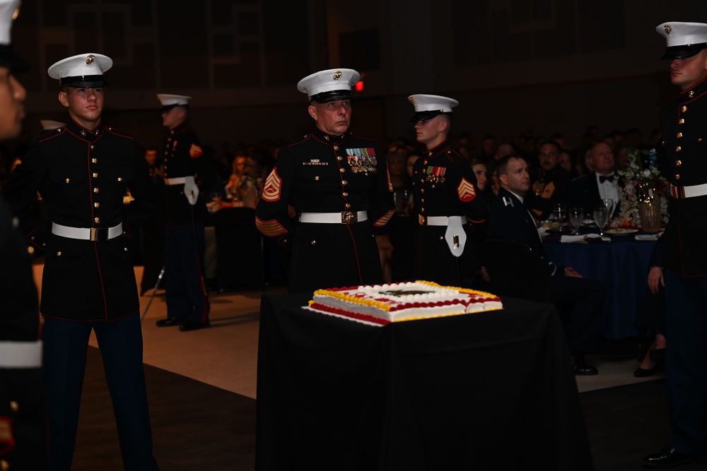 Goodfellow celebrates the 248th Marine Corps Birthday Ball