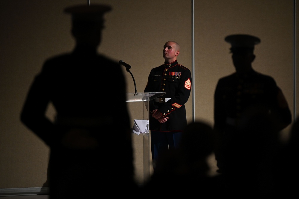 Goodfellow celebrates the 248th Marine Corps Birthday Ball