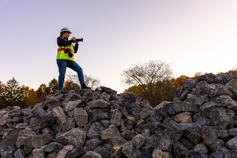 Public affairs specialists document sights of Shenango River Lake