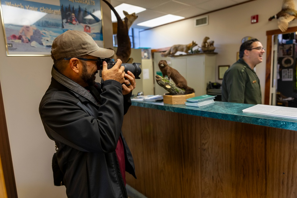 Public affairs specialists document sights of Shenango River Lake