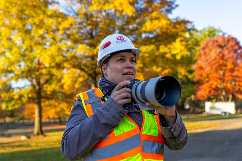 Public affairs specialists document sights of Shenango River Lake