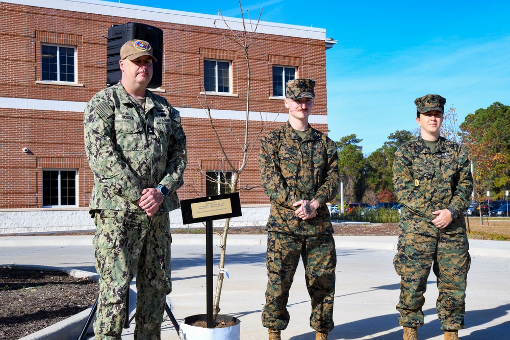 Naval dental clinic renaming ceremony