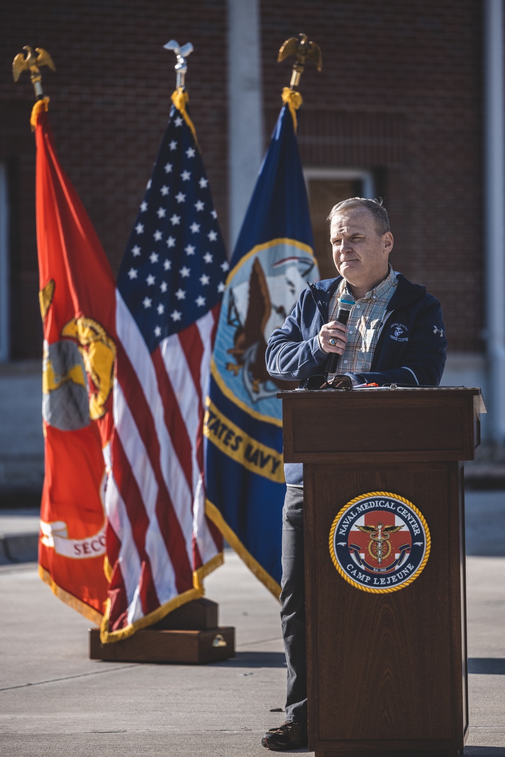 Lieutenant Junior Grade Weedon E. Osborne Dental Clinic Dedication Ceremony