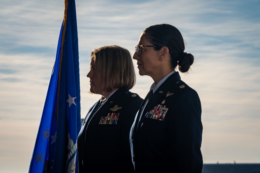 349th Aeromedical Evacuation Squadron Change of Command