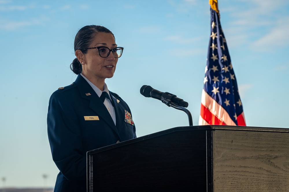 349th Aeromedical Evacuation Squadron Change of Command