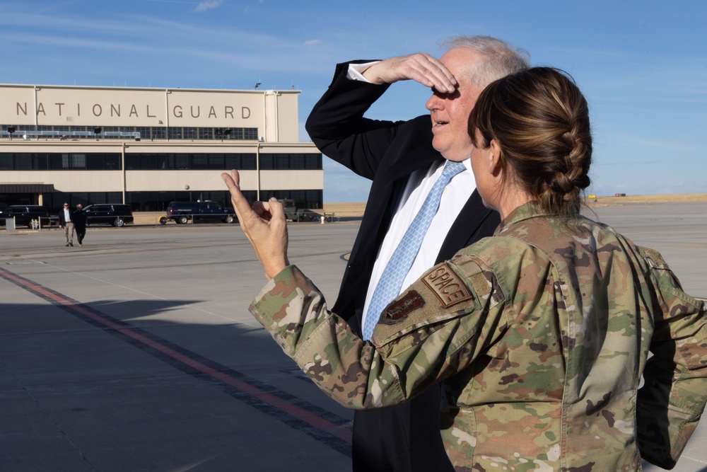 SECAF Visits 140th Wing, COANG