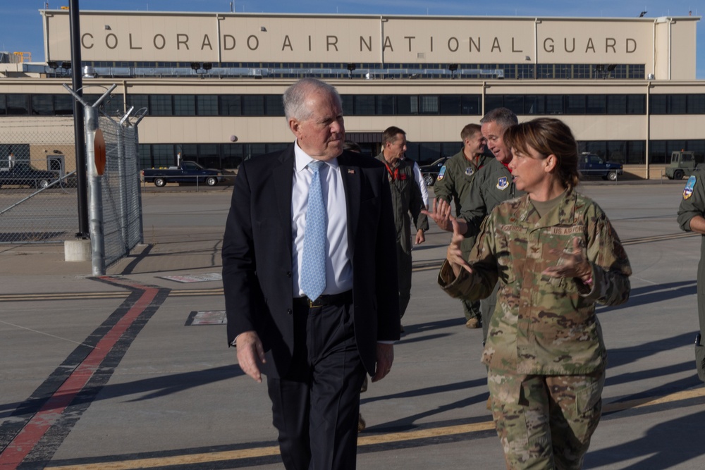 SECAF Visits 140th Wing, COANG