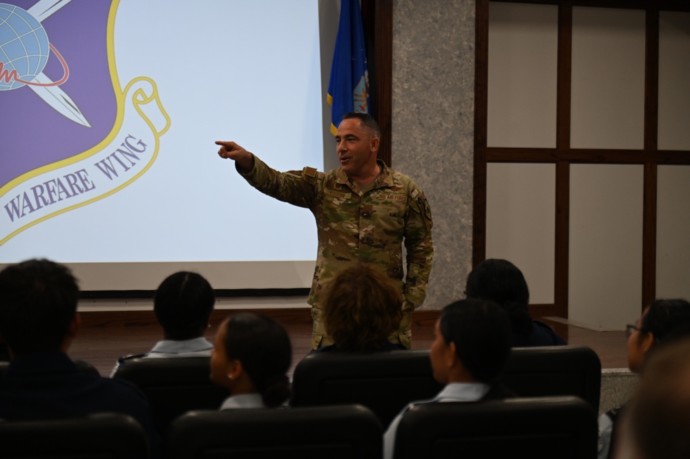 Crows host Pensacola JROTC