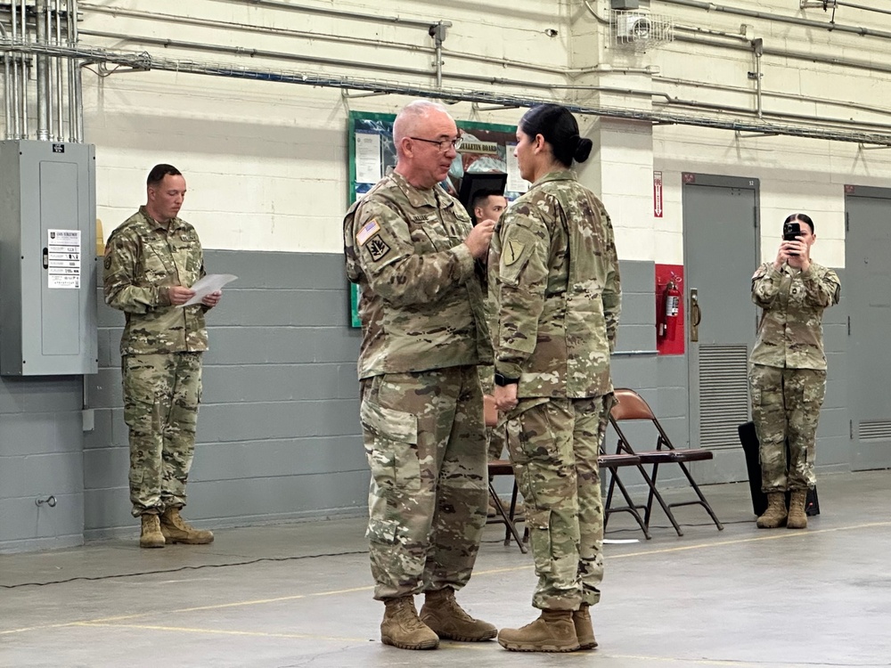 Kentucky National Guard MP promoted to Sgt. Maj. through mentorship