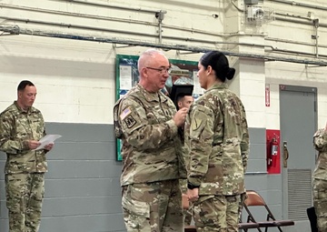 Kentucky National Guard MP promoted to Sgt. Maj. through mentorship