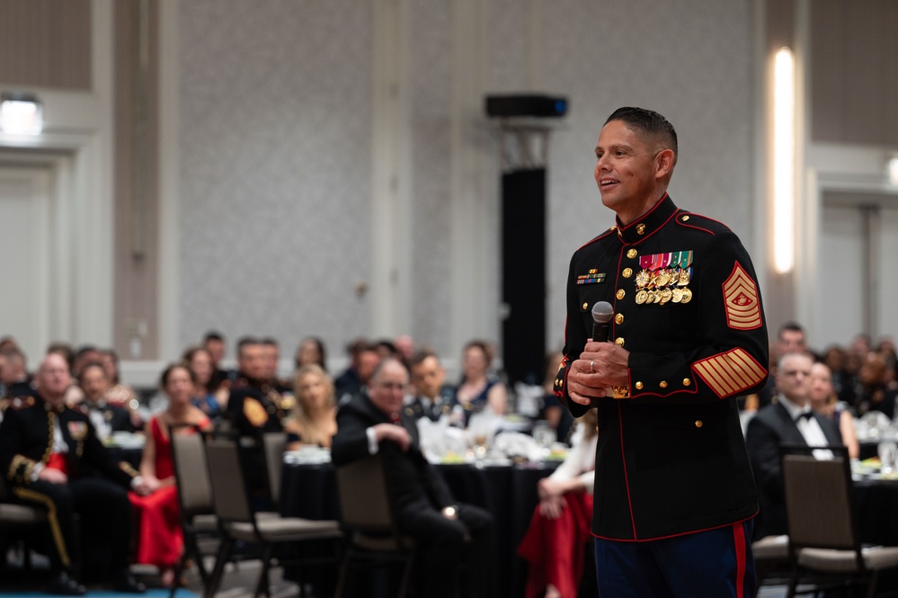 Marine Corps Training and Education Command celebrates Marine Corps birthday.