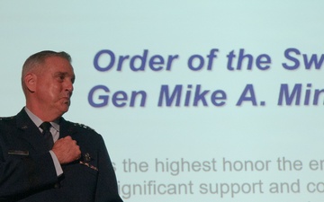 Gen. Minihan surprised as next AMC Order of the Sword recipient