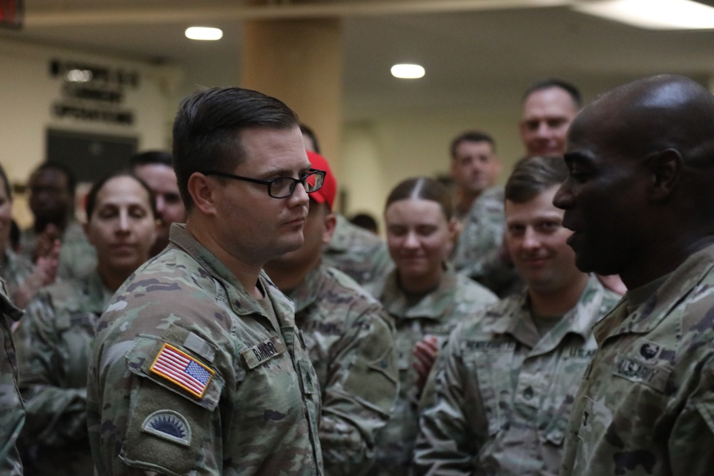 504th Expeditionary Military Intelligence Brigade/III Armored Corps Remagen Ready Coin Ceremony