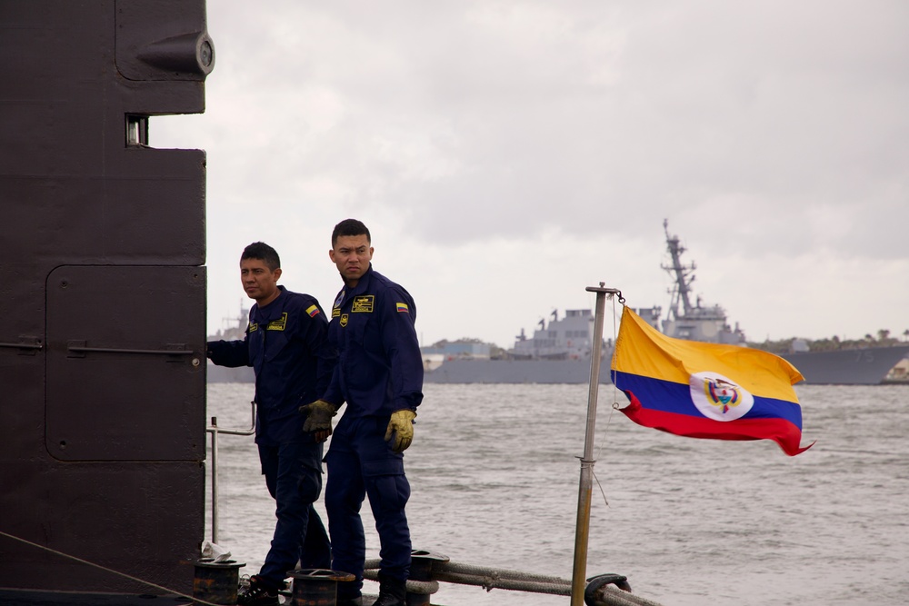 Diesel-Electric Submarine Initiative 2023 Visit of Colombia